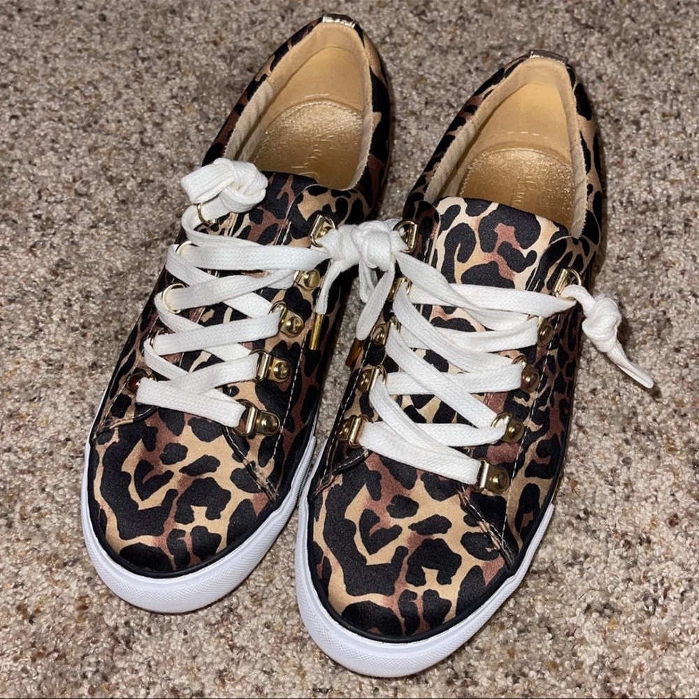 Lilly Pulitzer leopard/cheetah tennis shoes
